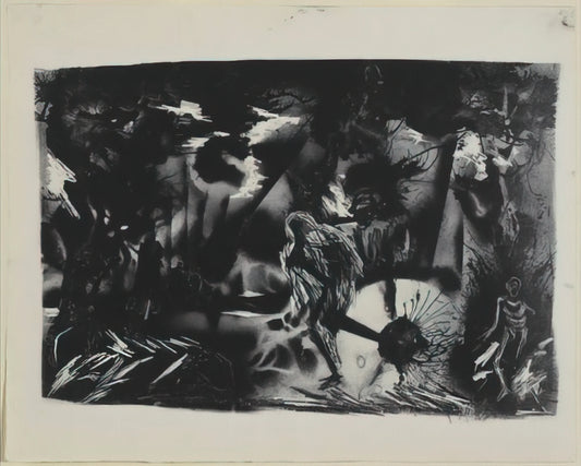 Jackson Pollock at The Met: A Curator's Guide to the Abstract Expressionist Master - FIGURES IN A LANDSCAPE by Jackson Pollock