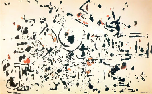 Jackson Pollock in The Accountant: A Masterpiece of Cinematic Art Direction - UNTITLED 1951 by Jackson Pollock