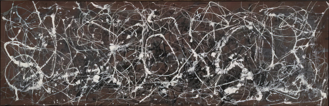 Jackson Pollock: The Revolutionary Force Behind Abstract Expressionism - NUMBER 13A ARABESQUE 1948 by Jackson Pollock