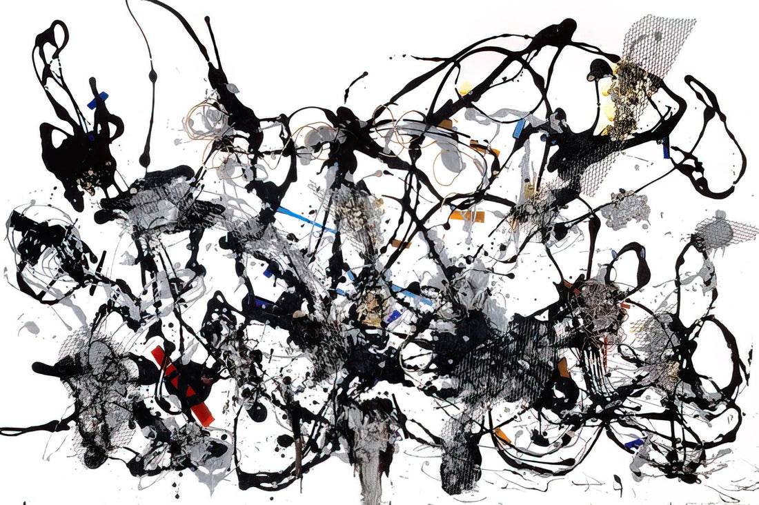 Jackson Pollock: The Revolutionary Force Behind Abstract Expressionism - NUMBER 29 1950 by Jackson Pollock