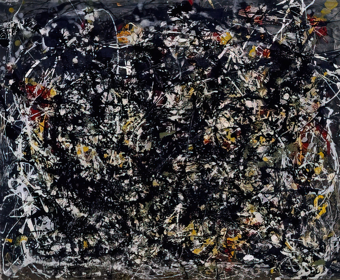 Jackson Pollock: The Revolutionary Force Behind Abstract Expressionism - NUMBER 6 1949 by Jackson Pollock