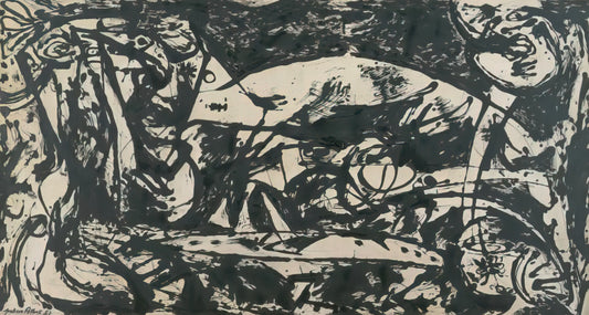 Jackson Pollock's 1950s Paintings: The Zenith of Abstract Expressionism - NUMBER 14 by Jackson Pollock