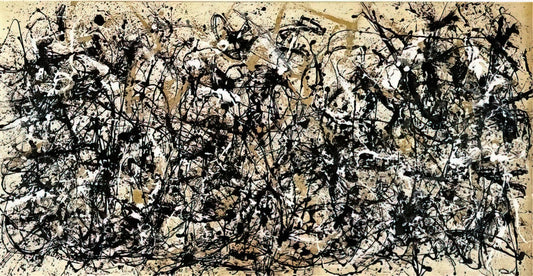 Jackson Pollock's First Abstract Painting: A Pivotal Moment in Modern Art History - NOT_DETECTED_185311 by Jackson Pollock