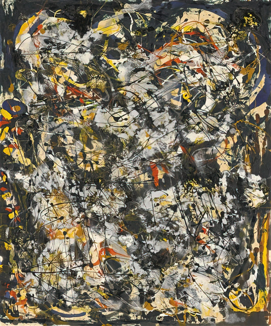 Jackson Pollock's Last Painting: A Final Masterpiece of Abstract Expressionism - NUMBER 4 1951 by Jackson Pollock
