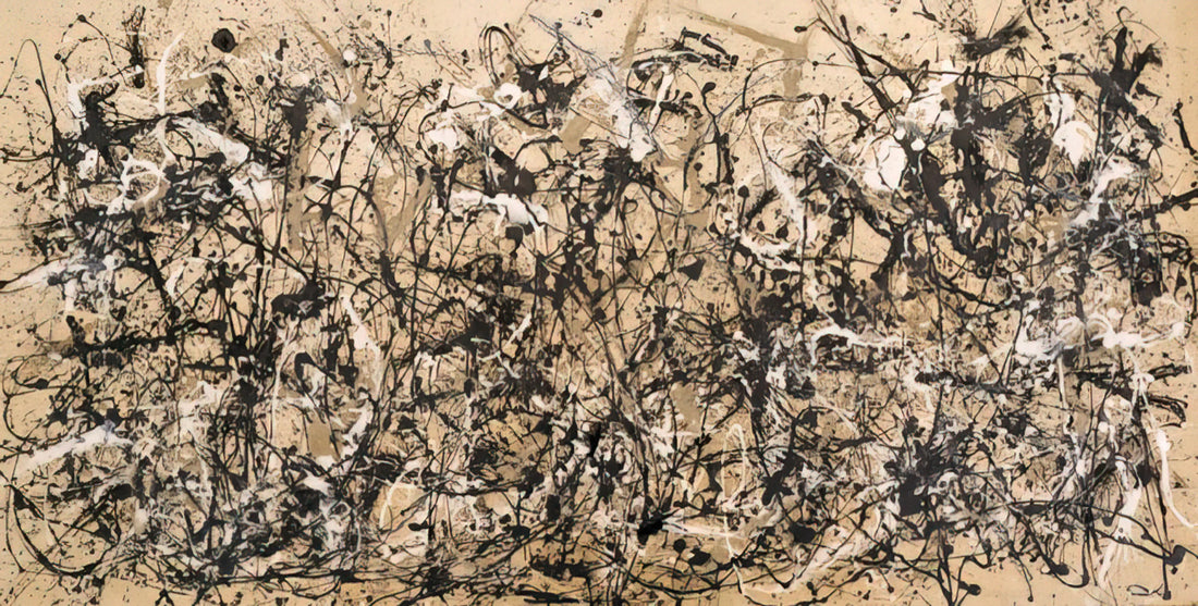 Jackson Pollock's Most Famous Artwork: A Deep Dive into the Drip Paintings That Changed Art History - AUTUMN RHYTHM NUMBER 30 1950 by Jackson Pollock