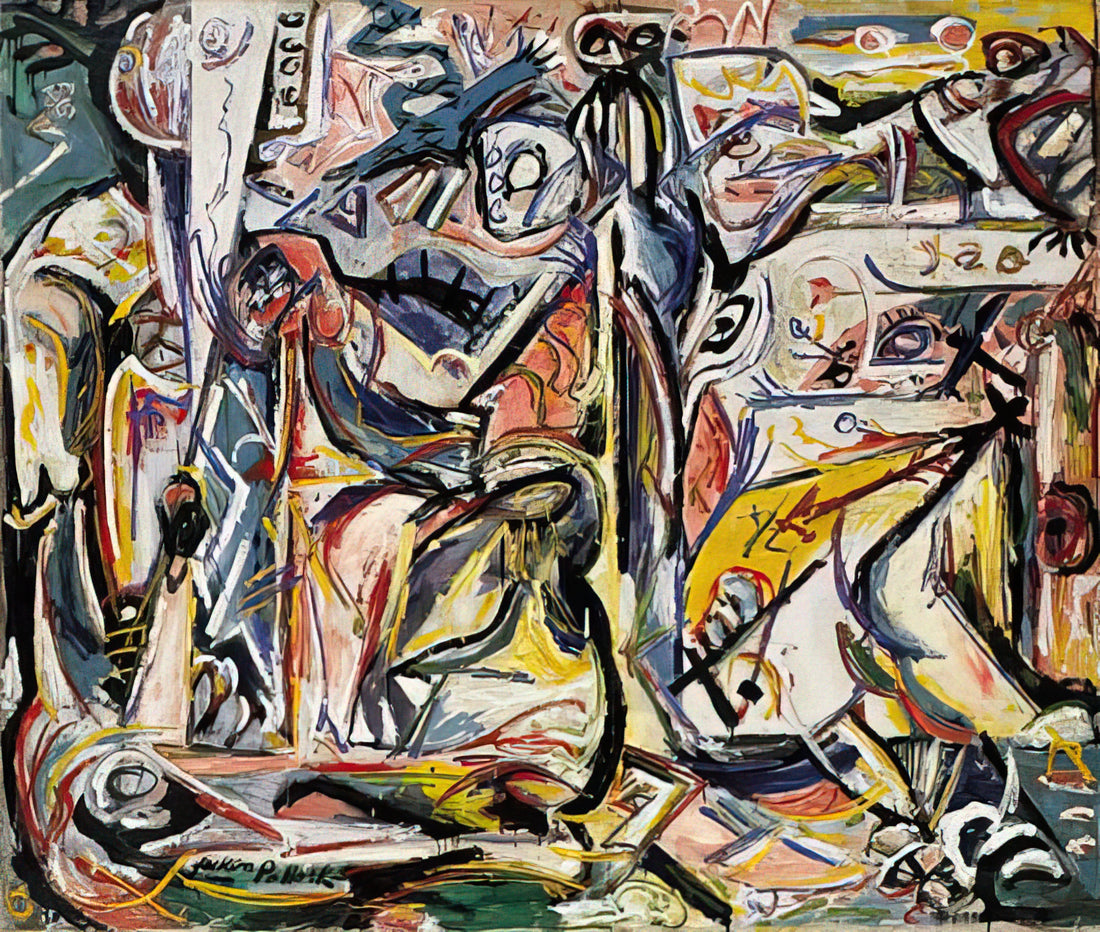 Jackson Pollock's WPA Paintings: The Forgotten Foundation of Abstract Expressionism - CIRCUMCISION JANUARY 1946 1 by Jackson Pollock