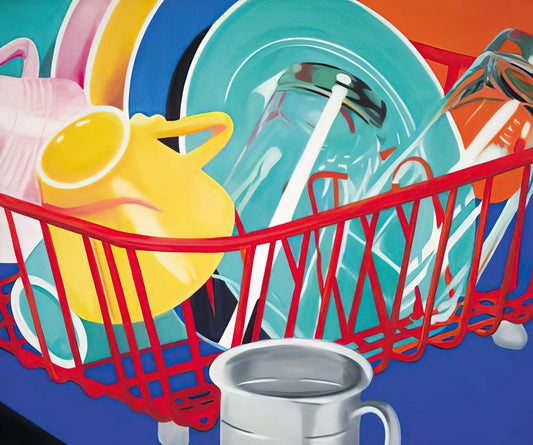 James Rosenquist Art: A Pop Art Pioneer's Vision of American Consumerism - Dishes by James Rosenquist