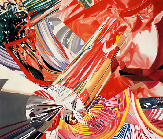 James Rosenquist: The Pop Art Pioneer Who Redefined American Visual Culture - Hitchhiker - Speed of Light by James Rosenquist