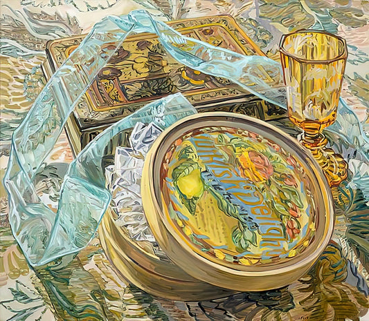 Janet Fish Reproduction: A Guide to Collecting Her Vibrant Still Life Prints - TURKISH DELIGHT 2003 by Janet Fish