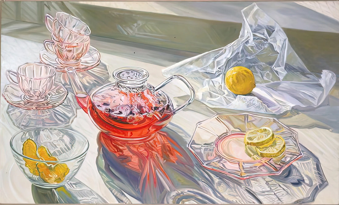 Janet Fish: The Master of Light, Color, and Contemporary Still Life - HERB TEA 1995 by Janet Fish