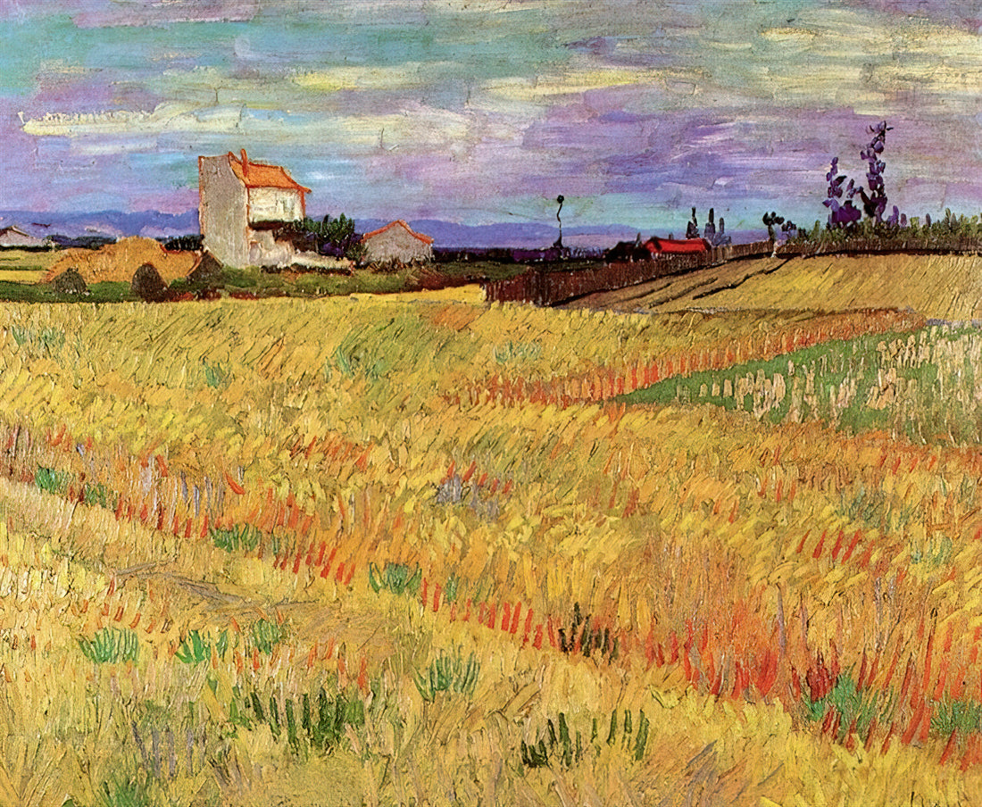 Japonisme and Van Gogh: How Japanese Art Transformed a Master's Vision - Wheat Field by Vincent van Gogh