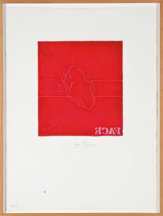 Jasper Johns Grey Paintings: The Monochromatic Mastery of an American Icon - FACE CASTS FROM UNTITLED SERIES 1974 by Jasper Johns