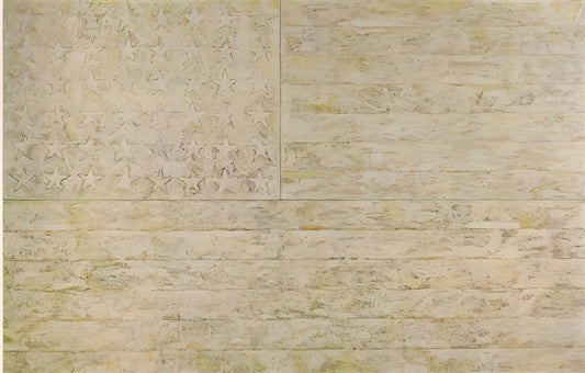 Jasper Johns Paintings Price: A Collector's Guide to Value, History, and Investment - WHITE FLAG by Jasper Johns