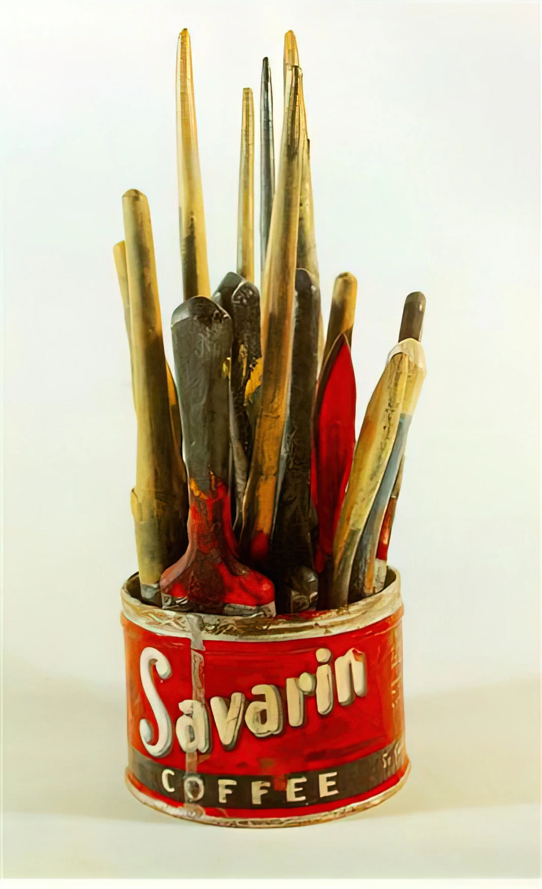Jasper Johns and Frank O'Hara: The Intersection of Art and Poetry in Post-War America - PAINTED BRONZE by Jasper Johns