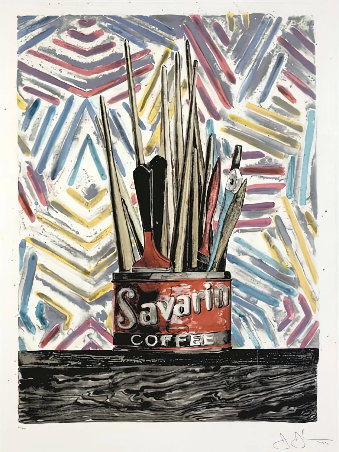Jasper Johns and John Cage: The Intersection of Art and Music in Post-War America - SAVARIN ULAE 183 by Jasper Johns