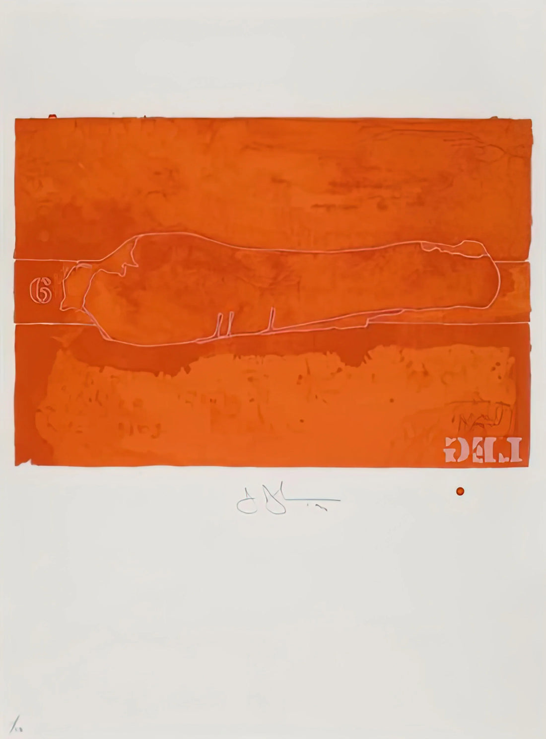 Jasper Johns at Walker Art Center: A Definitive Exploration of the American Master - CASTS FROM UNTITLED LEG 1974 by Jasper Johns