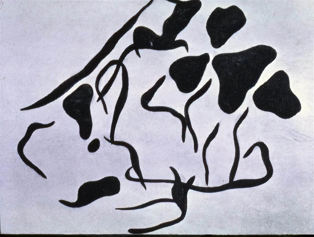 Jean Arp and Surrealism: The Organic Abstraction of a Modern Master - Automatic Drawing by Jean Arp