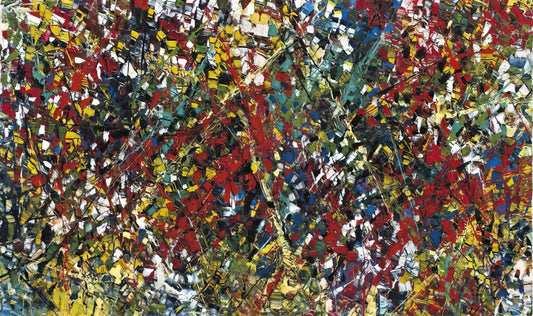Jean-Paul Riopelle: The Canadian Master of Lyrical Abstraction - Composition by Jean-Paul Riopelle