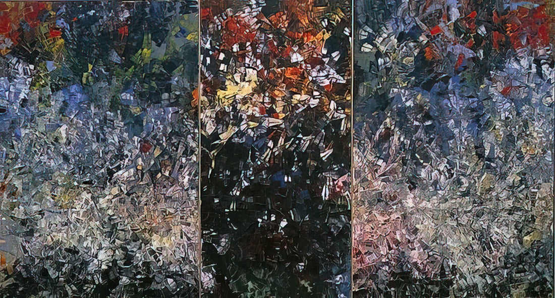Jean-Paul Riopelle: The Canadian Master of Lyrical Abstraction - Pavane by Jean-Paul Riopelle