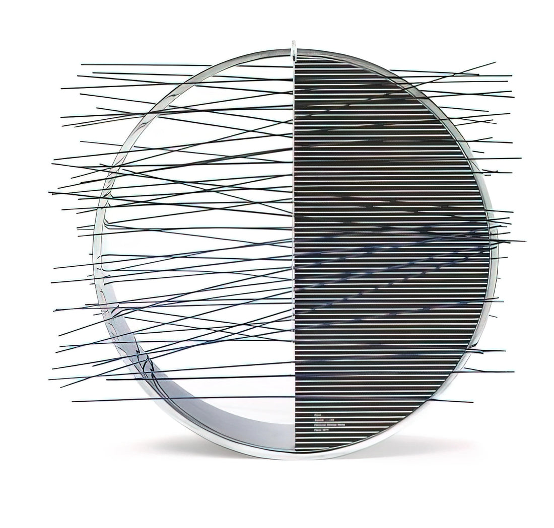 Jesús Rafael Soto Canvas: Exploring the Master of Kinetic Art and Optical Illusions - ANELLO by Jesus Rafael Soto