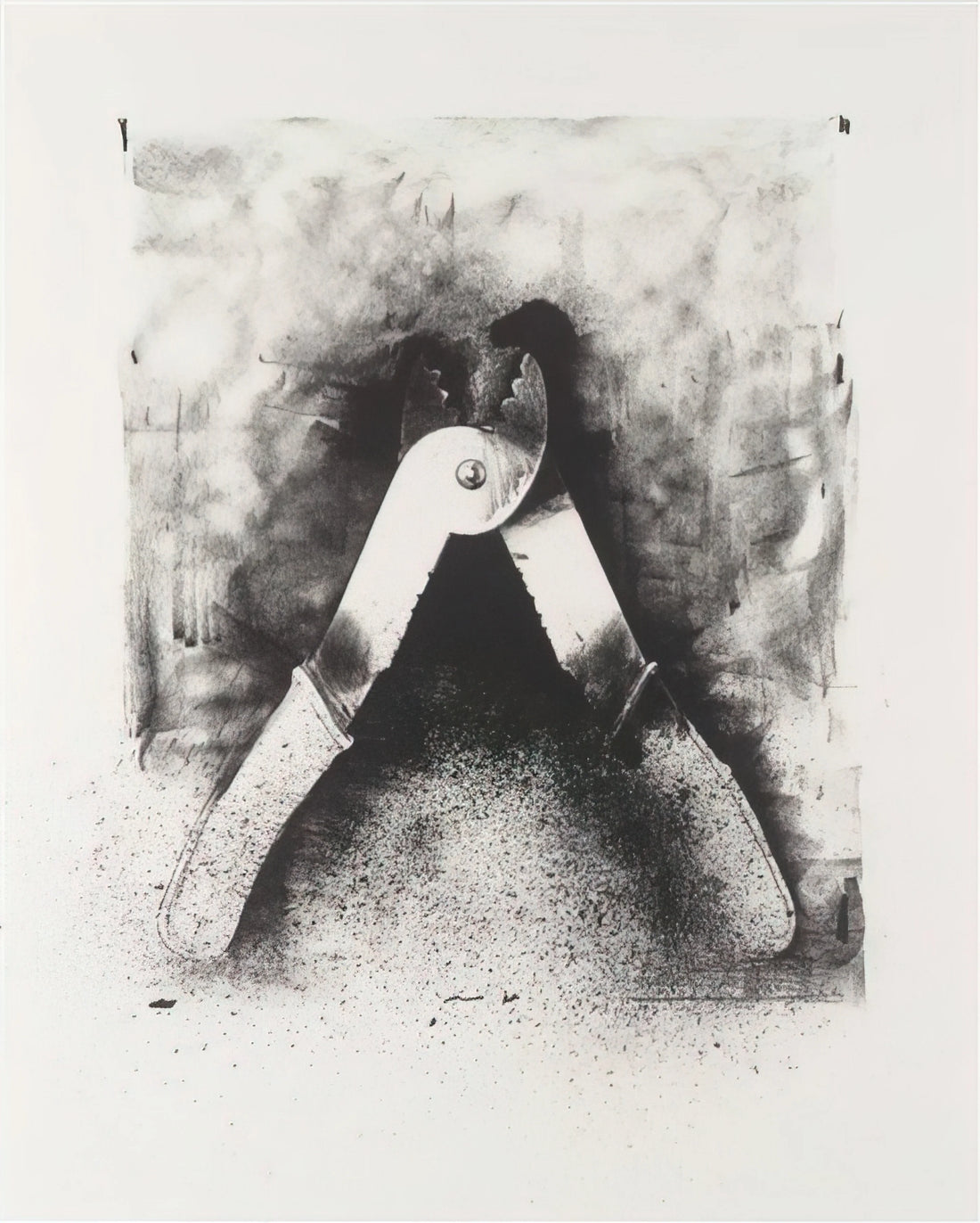 Jim Dine Prints: A Collector's Guide to the Artist's Iconic Imagery and Legacy - UNTITLED FROM TEN WINTER TOOLS 1973 7 by Jim Dine