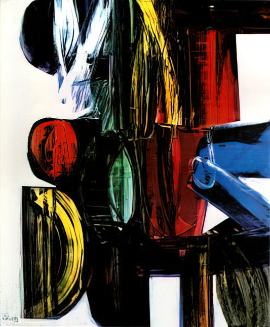 João Vieira Acrylic Print: A Modernist Legacy in Contemporary Art Reproduction - Anagrama - 1973 by Joao Vieira