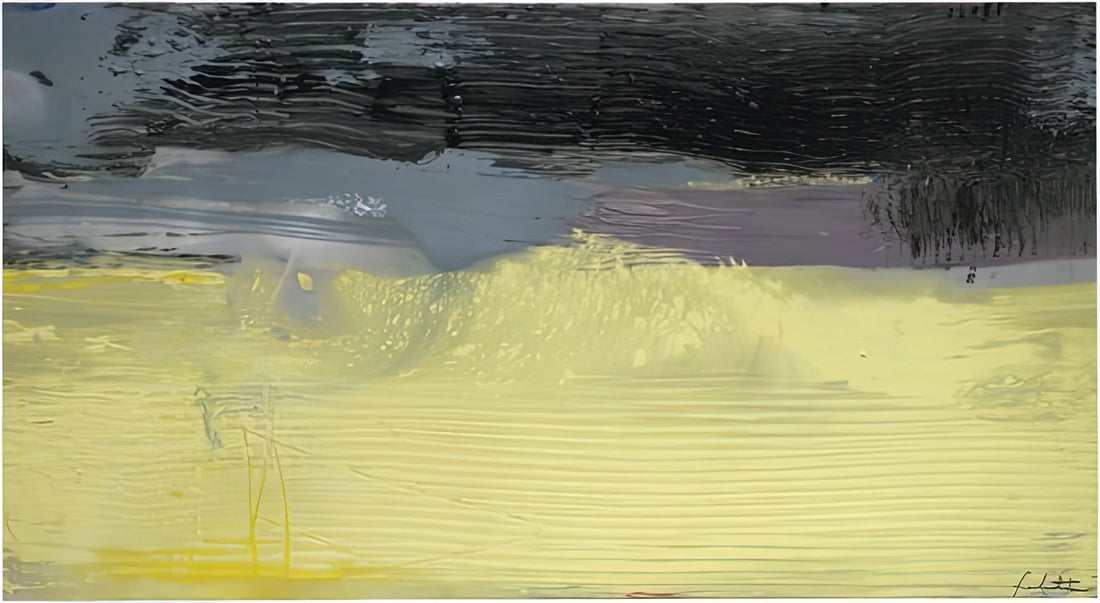 John Elderfield at Gagosian: The Curator Who Redefined Modern Art Exhibition - Sandstorm, 1992- by Helen Frankenthaler