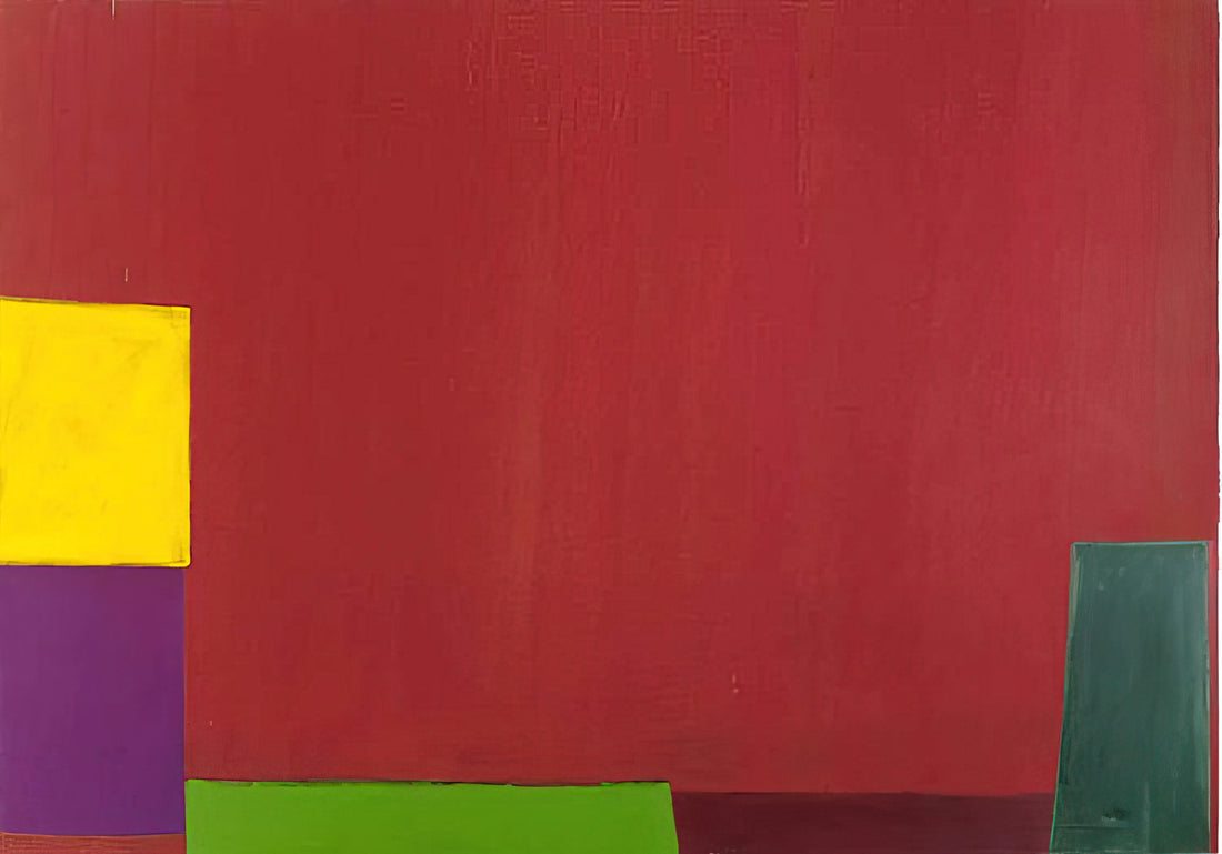 John Hoyland Paintings for Sale: A Collector's Guide to Acquiring Abstract Masterpieces - 18.6.65 - 1965 by John Hoyland