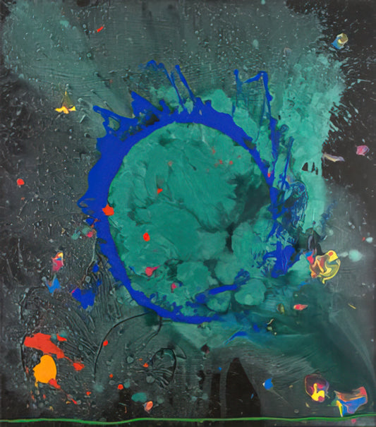 John Hoyland Reproductions: A Guide to Collecting Museum-Quality Prints of a British Abstract Master - Jade Buddha 23.07.08 - 2008 by John Hoyland