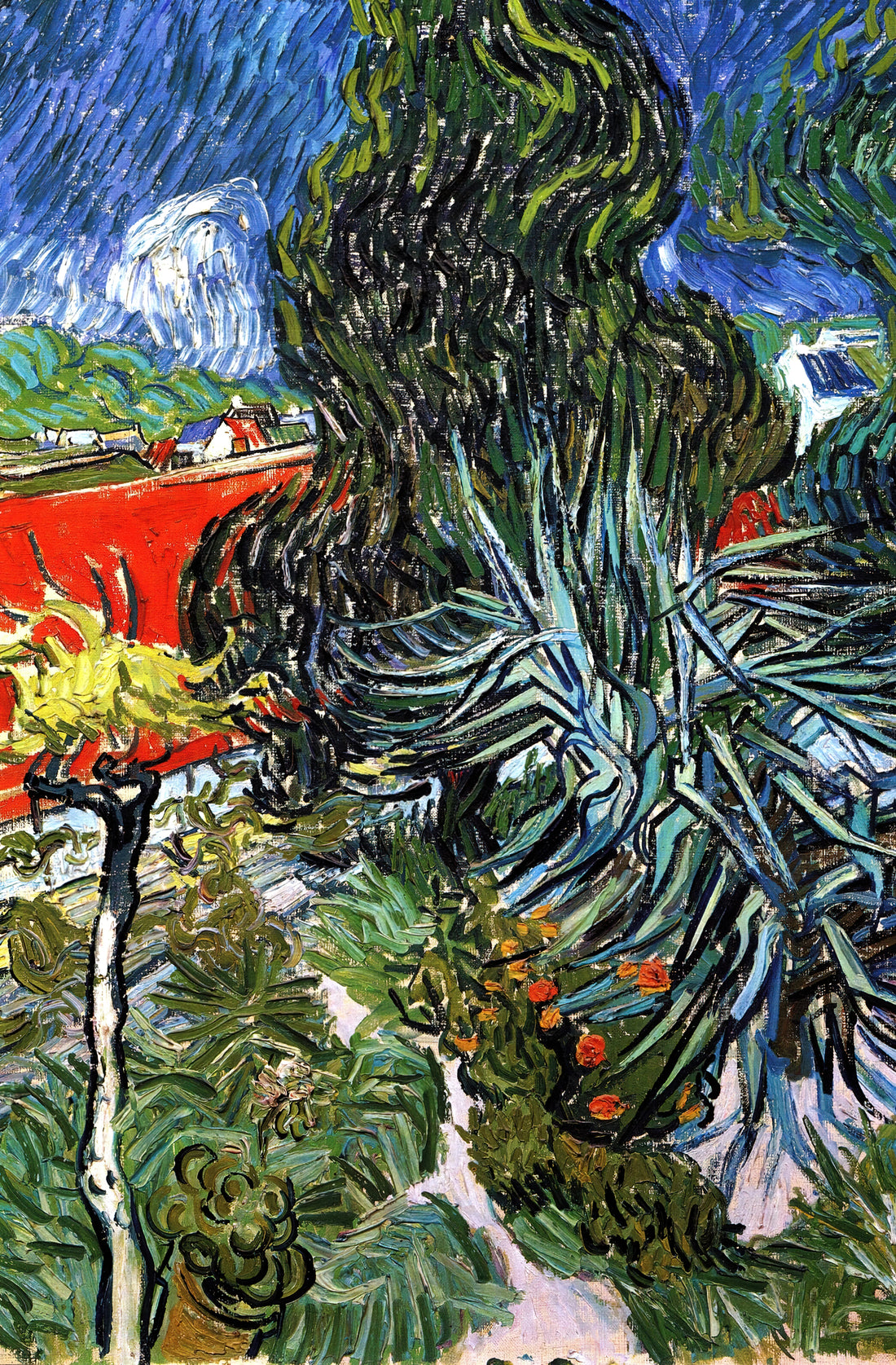 John Peter Russell Van Gogh: Unveiling a Profound Artistic Friendship and Its Enduring Legacy - The Garden of Doctor Gachet at Auvers-sur-Oise by Vincent van Gogh