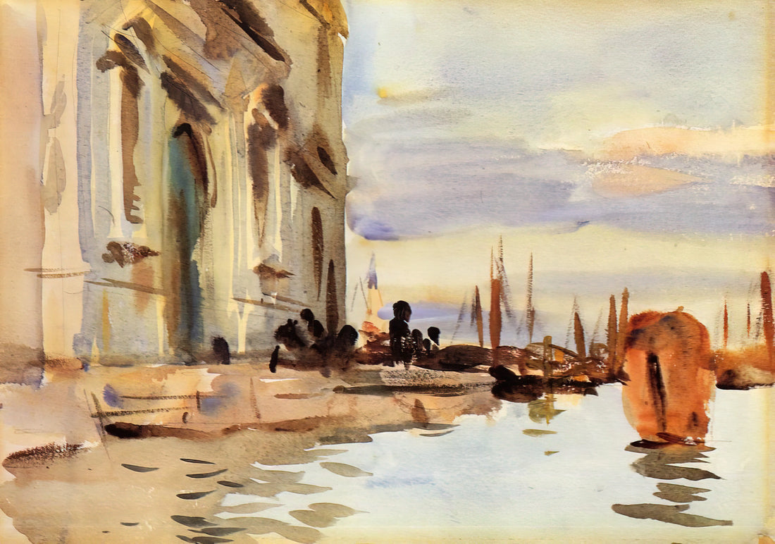 John Singer Sargent Artwork: Masterful Portraits and Landscapes of the Gilded Age - Spirito Santo, Saattera by John Singer Sargent