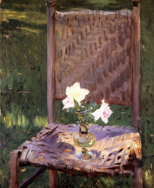 John Singer Sargent: The Master of Portraiture and the Modern Gaze - The Old Chair by John Singer Sargent