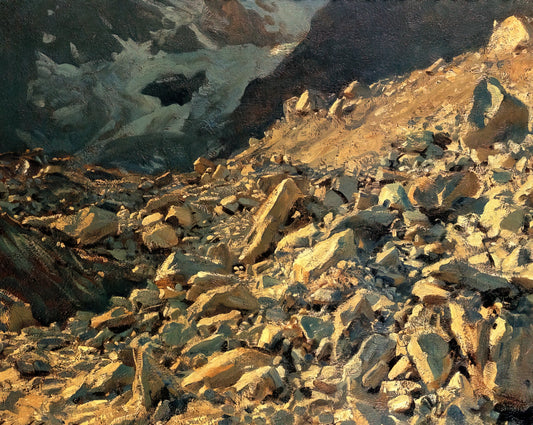 John Singer Sargent's Mrs. Fiske Warren: A Portrait of Gilded Age Elegance and Psychological Depth - Moraine by John Singer Sargent