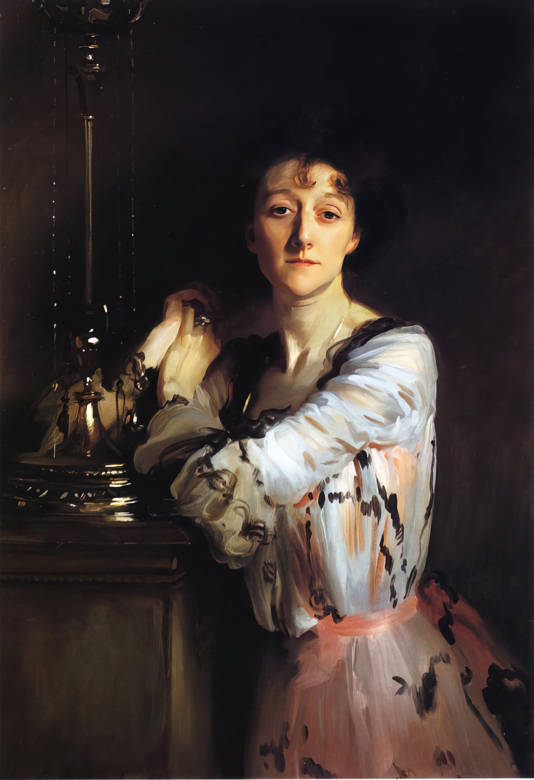 John Singer Sargent's Poppies: A Masterful Study of Light and Color - Mrs Charles Russell by John Singer Sargent
