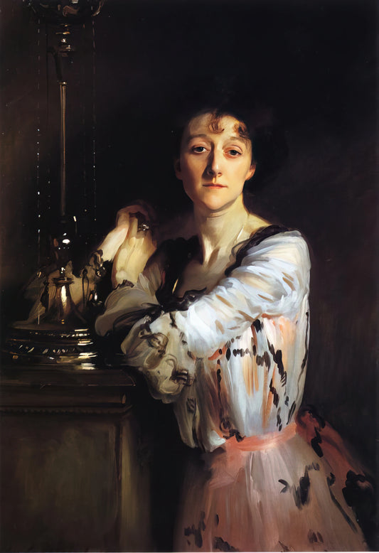 John Singer Sargent's Poppies: A Masterful Study of Light and Color - Mrs Charles Russell by John Singer Sargent