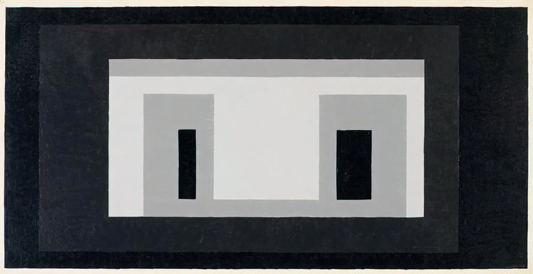 Josef Albers Glass: The Bauhaus Master's Revolutionary Approach to Transparency and Color - VARIANT ADOBE 1948 by Josef Albers