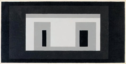 Josef Albers Glass: The Bauhaus Master's Revolutionary Approach to Transparency and Color - VARIANT ADOBE 1948 by Josef Albers