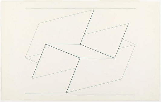 Josef Albers Screen Prints: A Masterclass in Color Theory and Geometric Abstraction - STRUCTURAL CONSTELLATION VI 1960 by Josef Albers