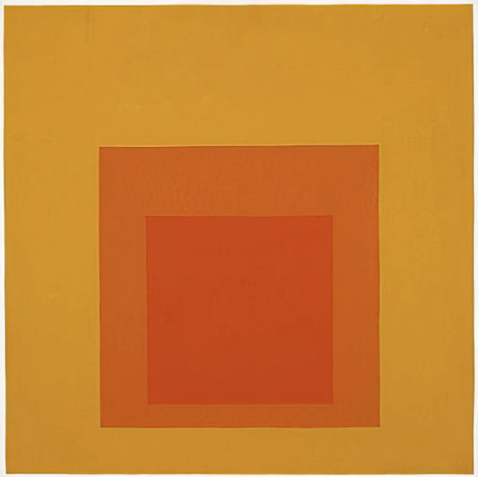 Josef Albers and the Interaction of Colors: A Master's Guide to Visual Perception - HOMAGE TO THE SQUARE 1967 by Josef Albers