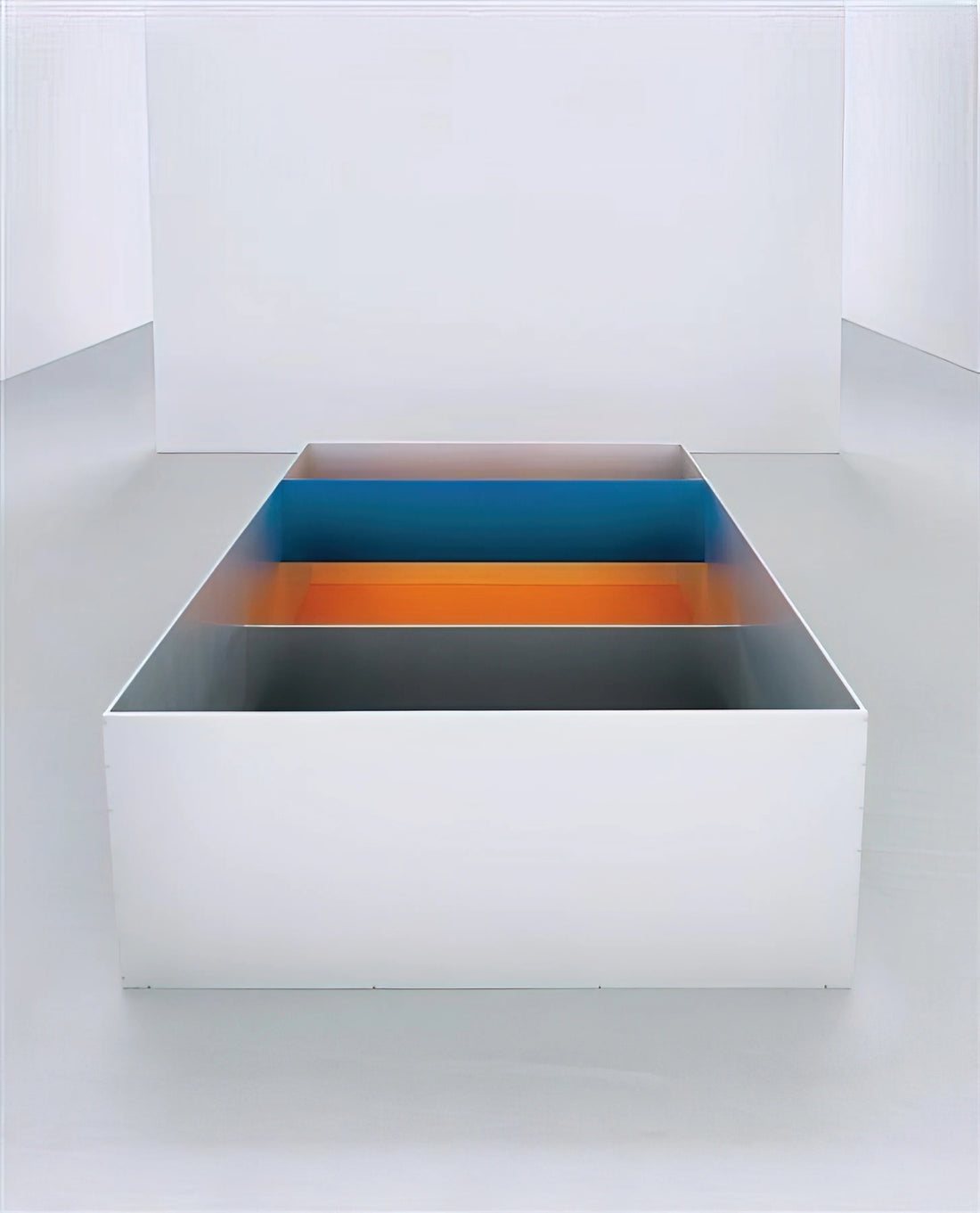 Judd Writings: The Philosophical Foundation of Minimalist Art - Untitled 89-10 Menziken - 1989 by Donald Judd