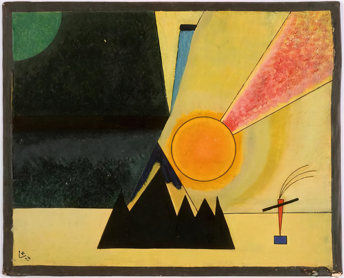 Kandinsky Lithograph: The Abstract Master's Printmaking Legacy - DEVELOPMENT 1926 by Wassily Kandinsky