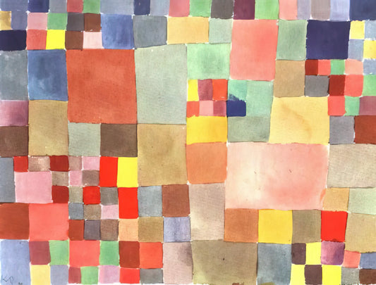 Kandinsky and Paul Klee: A Revolutionary Friendship in Modern Art - FLORA ON SAND 1927 by Paul Klee