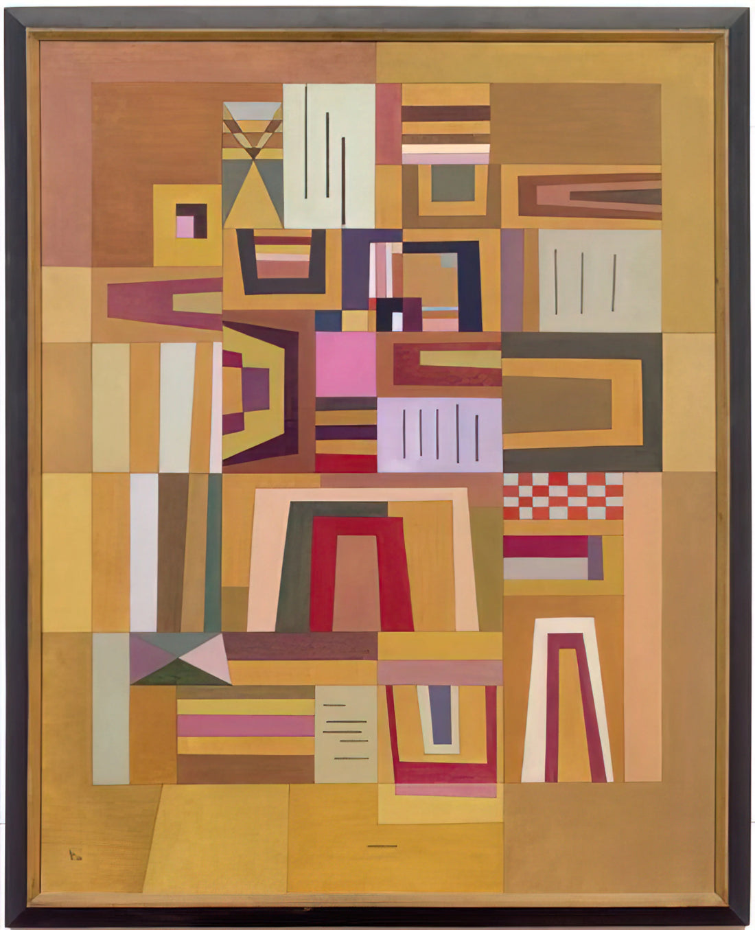 Kandinsky's Best Paintings: A Curator's Guide to His Most Influential Works - COMPENSATION ROSE 1933 by Wassily Kandinsky