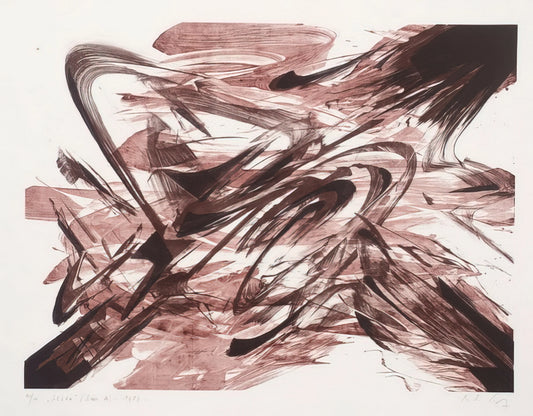 Karl Otto Götz: The Master of Informel Abstraction and His Enduring Legacy on Canvas - Selva Series A by Karl Otto Gotz