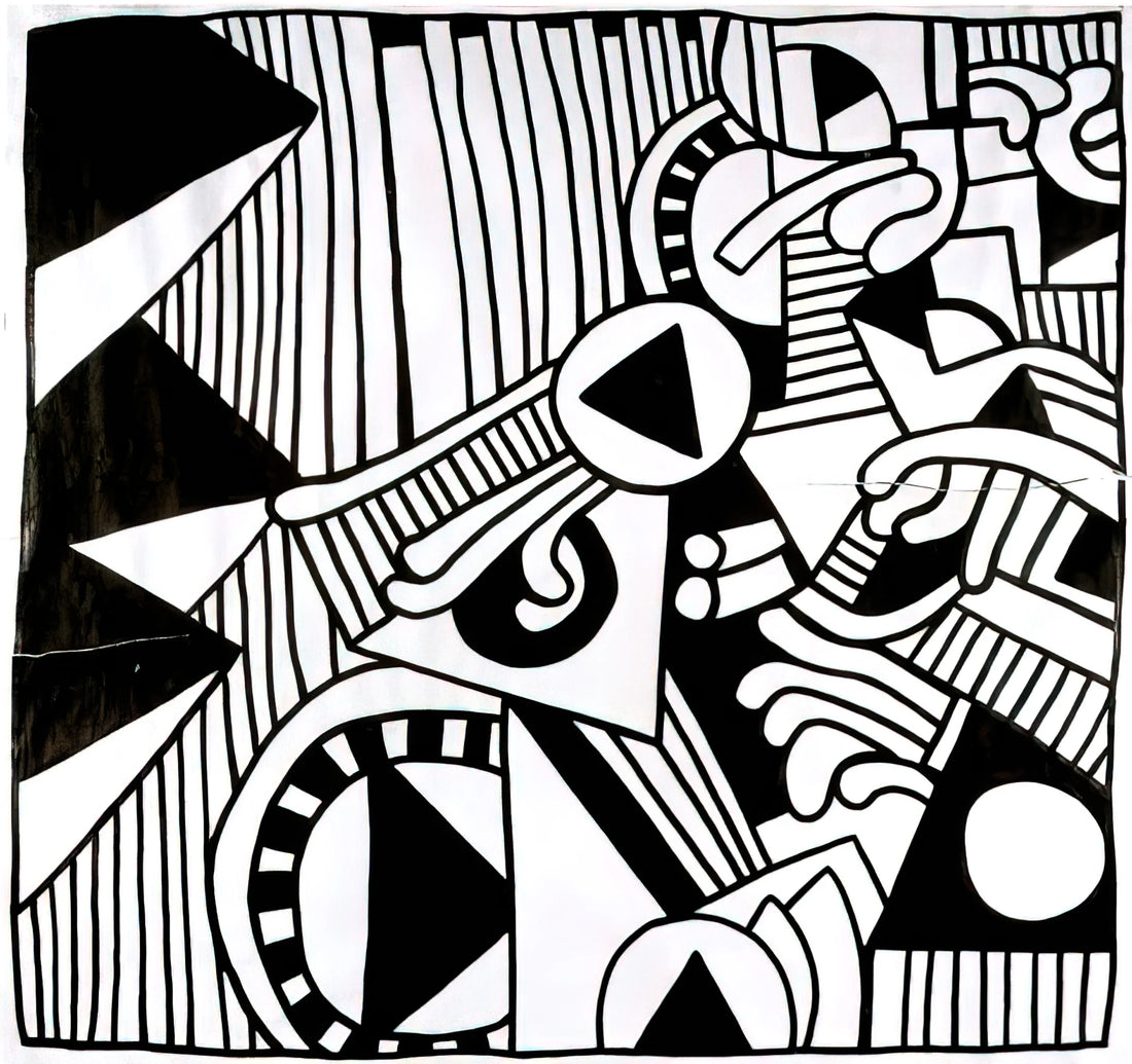 Keith Haring Lithograph: A Collector's Guide to the Artist's Iconic Print Legacy - UNTITLED 1978 1 by Keith Haring