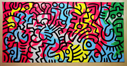 Keith Haring Prints: Expert Guide to Authentic Art vs. Amazon Marketplace - UNTITLED 1987 by Keith Haring