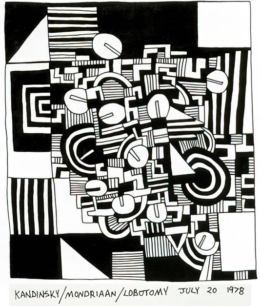 Keith Haring Untitled: Decoding the Anonymous Masterpieces of a Pop Art Icon - UNTITLED 1978 by Keith Haring