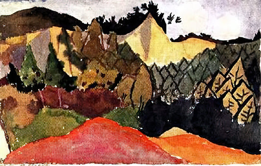 Klee Fish: Exploring Paul Klee's Aquatic Symbolism and Artistic Vision - IN THE QUARRY by Paul Klee