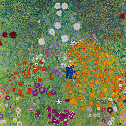 Klimt Guggenheim: Exploring Gustav Klimt's Legacy and Where to Find His Art Today - BLUMENGARTEN 1907 by Gustav Klimt