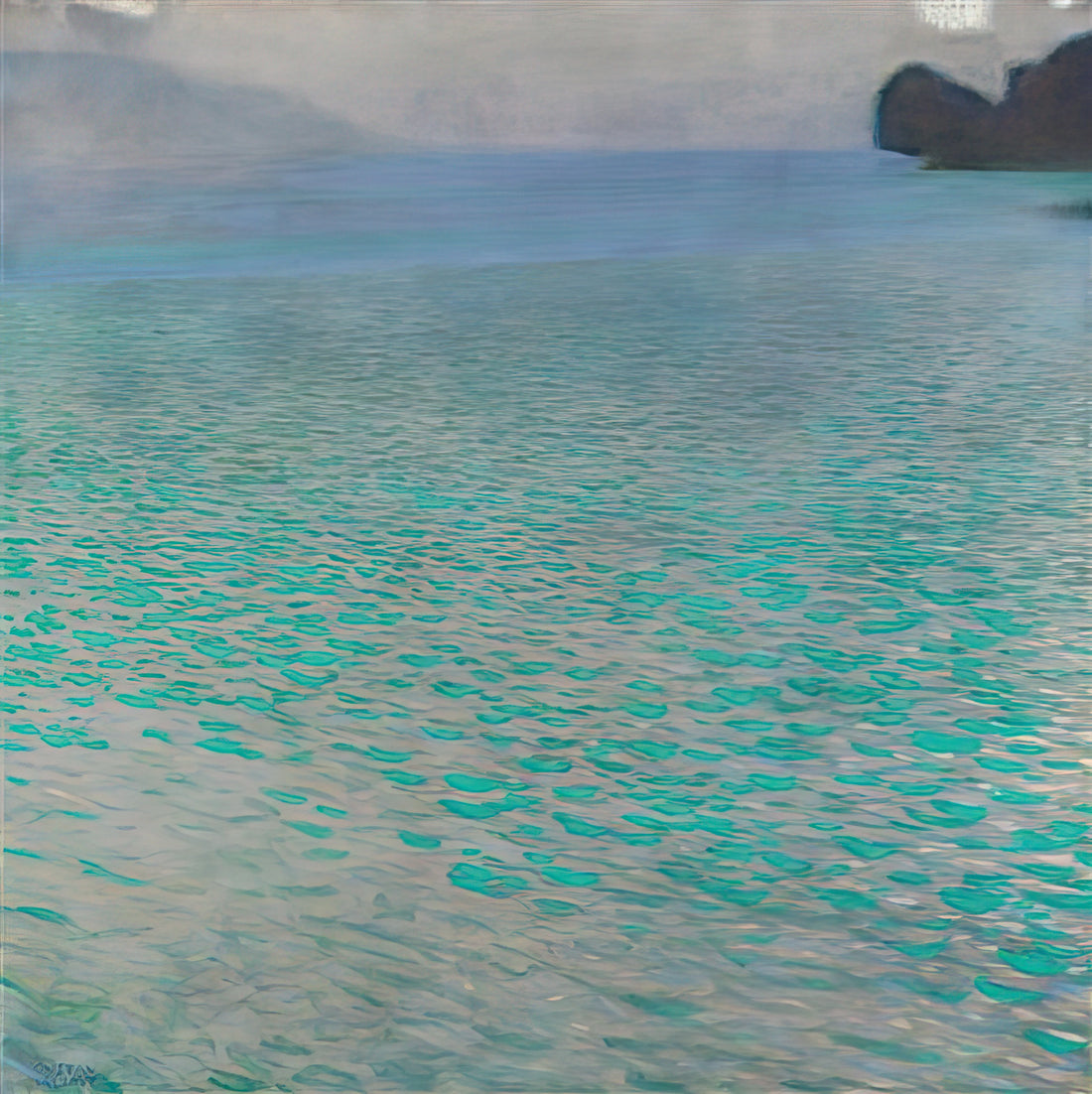 Klimt Painting Price: A Collector's Guide to Value, Rarity & Investment - ATTERSEE 1900 by Gustav Klimt